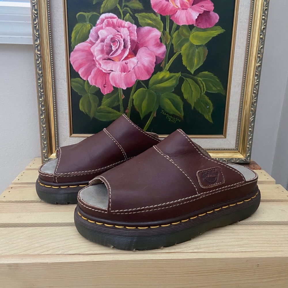 Brand New Dr. Marten Sandals - Brown, chunky